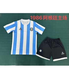 کیت و شورت کلاسیک 1986 آرژانتین Argentina Classic Kit 1986 With Short