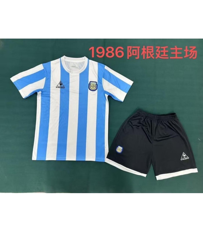 کیت و شورت کلاسیک 1986 آرژانتین Argentina Classic Kit 1986 With Short