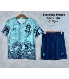 تیشرت و شورت کانسپت دراگون بارسلونا Barcelona Cn Kit 2026
