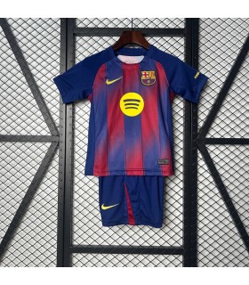 تیشرت و شورت بچگانه بارسلونا Barcelona Home Kid 2026