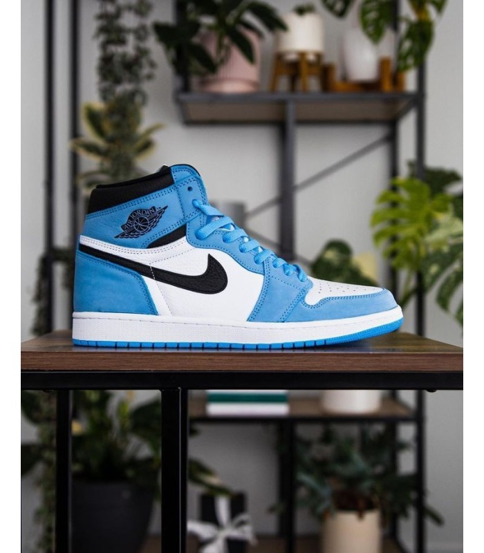 نایک ایر جردن وان ساقدار Nike Air Jordan 1 Retro High OG University Blue