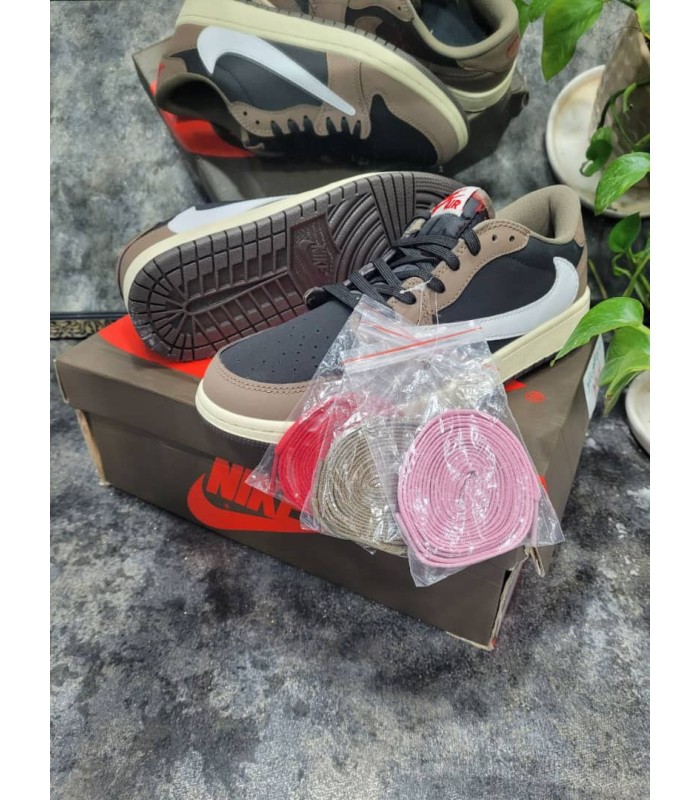 کفش پیاده روی نایک جردن وان تراویس اسکات بدون ساق Nike Jordan low travis