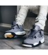کفش بسکتبال نایک جردن 4 خاکستری Nike air jordan 4 grey