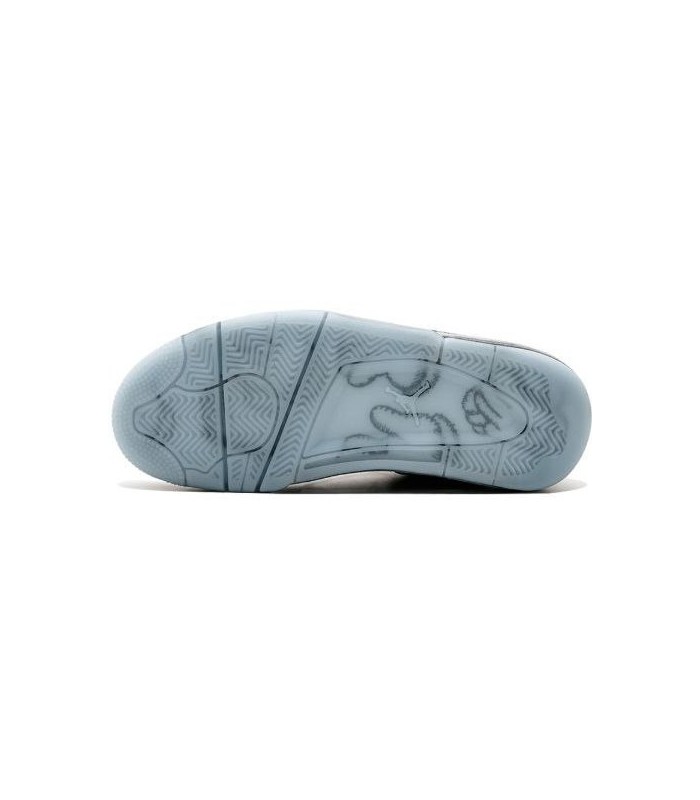 کفش بسکتبال نایک ایر جردن ۴ کاز خاکستری جیر Nike jordan 4 xx suede leather gray