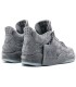 کفش بسکتبال نایک ایر جردن ۴ کاز خاکستری جیر Nike jordan 4 xx suede leather gray