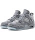 کفش بسکتبال نایک ایر جردن ۴ کاز خاکستری جیر Nike jordan 4 xx suede leather gray