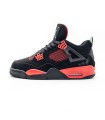 کفش بسکتبال نایک ایر جردن ۴ مشکی Nike air jordan 4 black red