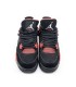 کفش بسکتبال نایک ایر جردن ۴ مشکی Nike air jordan 4 black red