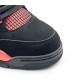 کفش بسکتبال نایک ایر جردن ۴ مشکی Nike air jordan 4 black red