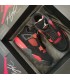 کفش بسکتبال نایک ایر جردن ۴ مشکی Nike air jordan 4 black red
