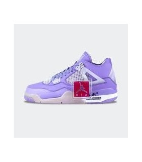 کفش بسکتبال نایک ایر جردن ۴ بنفش Nike air jordan 4 purple