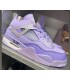 کفش بسکتبال نایک ایر جردن ۴ بنفش Nike air jordan 4 purple