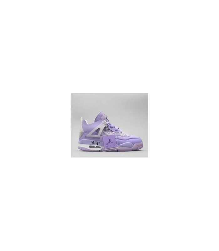 کفش بسکتبال نایک ایر جردن ۴ بنفش Nike air jordan 4 purple