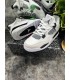 کفش بسکتبال نایک ایر جردن ۴ میلیتری سفید مشکی Nike air jordan 4 military White balck