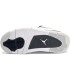 کفش بسکتبال نایک ایر جردن ۴ میلیتری سفید مشکی Nike air jordan 4 military White balck
