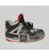 کفش بسکتبال نایک ایر جردن ۴ مشکی Nike air Jordan 4 off white black