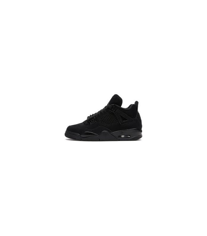 کفش بسکتبال نایک ایر جردن ۴ تمام مشکی Nike air Jordan 4 Full black