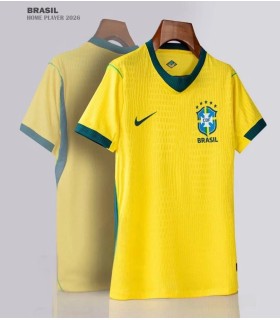 تیشرت پلیری اول تیم ملی برزیل Brazil Home Kit 2026