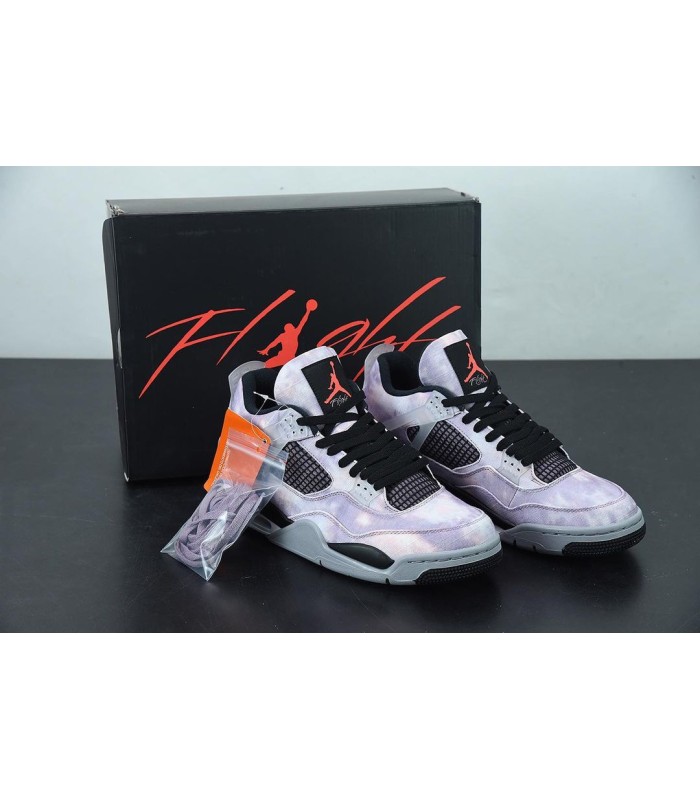 کفش بسکتبال نایک ایر جردن 4 آبرنگی Nike air Jordan 4 Zen master