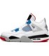 کفش بسکتبال نایک ایر جردن 4 سفید Nike air Jordan What The 4 W