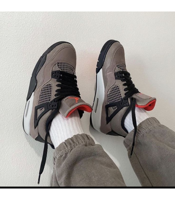 کفش بسکتبال نایک ایر جردن 4 Nike air Jordan 4 retro taupe haze Brown