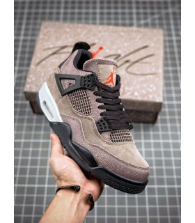 کفش بسکتبال نایک ایر جردن 4 Nike air Jordan 4 retro taupe haze Brown