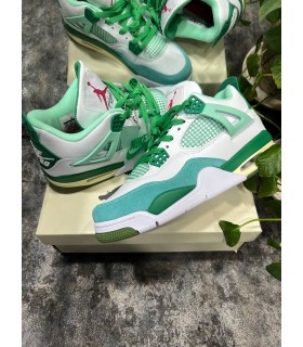 کفش بسکتبال نایک ایر جردن 4 پاستیلی Nike air Jordan 4 Green