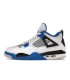 کفش بسکتبال نایک ایر جردن 4 سفید آبی Nike air Jordan 4 WB