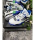 کفش بسکتبال نایک ایر جردن 4 سفید آبی Nike air Jordan 4 WB