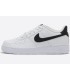 نایک ایر فورس وان سفید مشکی Nike air force 1 White Black