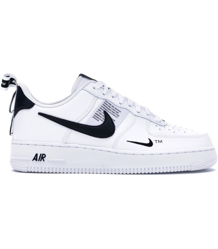 نایک ایر فورس وان سفید مشکی Nike air force 1 White Black