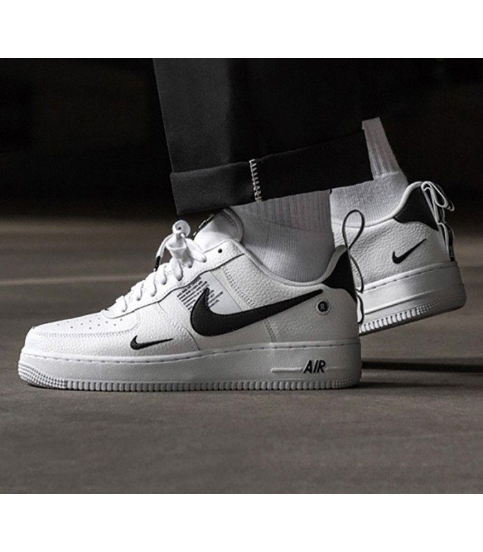 نایک ایر فورس وان سفید مشکی Nike air force 1 White Black