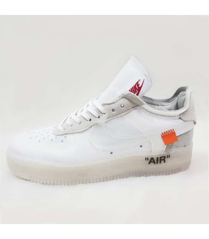 نایک ایر فورس وان سفید Nike air force 1 off white