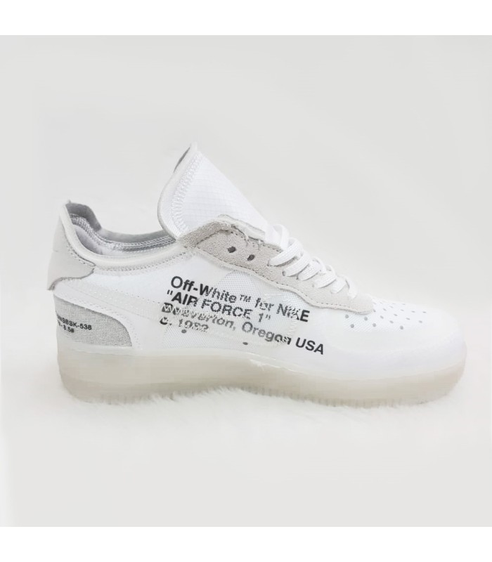 نایک ایر فورس وان سفید Nike air force 1 off white