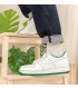 نایک ایر فورس وان سفید سبز Nike air force 1 white Green