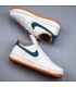 نایک ایر فورس وان کرم سبز Nike air force 1 Cream green
