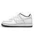 نایک ایر فورس وان سفید مشکی Nike air force 1 contrast stitch white black