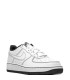 نایک ایر فورس وان سفید مشکی Nike air force 1 contrast stitch white black