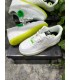 نایک ایر فورس وان سفید فسفری طرح لبخند Nike air force 1 smily