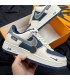 نایک ایر فورس وان دیور سفید سورمه ای Nike air force 1 white Dior Navy
