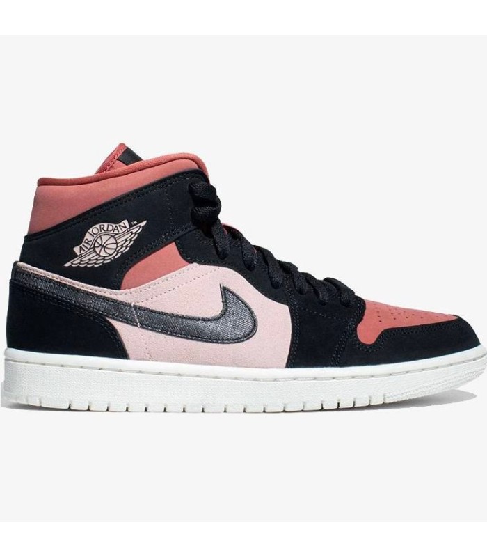 کفش پیاده روی نایک ایرجردن وان ساقدار کانیون Nike air jordan 1 mid canyon rust