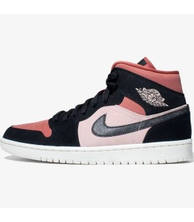 کفش پیاده روی نایک ایرجردن وان ساقدار کانیون Nike air jordan 1 mid canyon rust