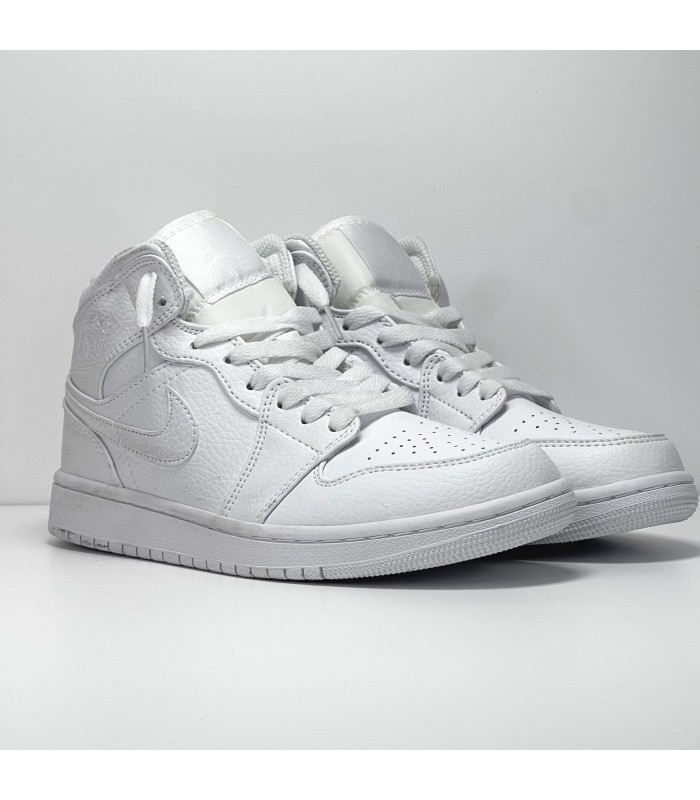 کفش پیاده روی نایک ایرجردن وان ساقدار سفید Nike air jordan 1 High