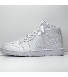 کفش پیاده روی نایک ایرجردن وان ساقدار سفید Nike air jordan 1 High