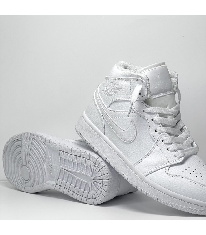 کفش پیاده روی نایک ایرجردن وان ساقدار سفید Nike air jordan 1 High