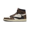 کفش پیاده روی نایک ایرجردن وان تراویس اسکات ساقدار Nike air jordan 1 High travis Scott