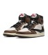 کفش پیاده روی نایک ایرجردن وان تراویس اسکات ساقدار Nike air jordan 1 High travis Scott