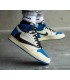 کفش پیاده روی نایک ایرجردن وان تراویس اسکات ساقدار Nike air jordan 1 High travis Scott