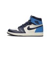 کفش پیاده روی نایک ایرجردن وان ساقدار Nike air jordan 1 High Obsidian