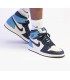 کفش پیاده روی نایک ایرجردن وان ساقدار Nike air jordan 1 High Obsidian